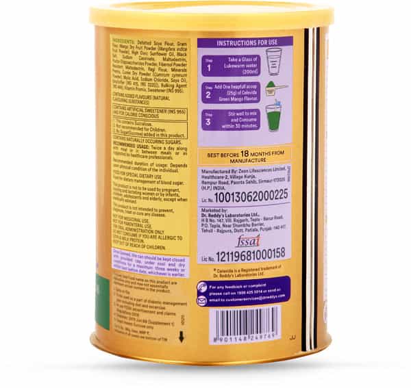 Celevida Diabetes And Weight Management Nutrition Drink - 400G (Green Mango)