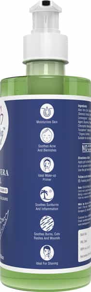 Healing Secrets Aloe Vera Gel With Lycopene And Vitamin E 100% Pure No Synthetic Colours 500 Gm