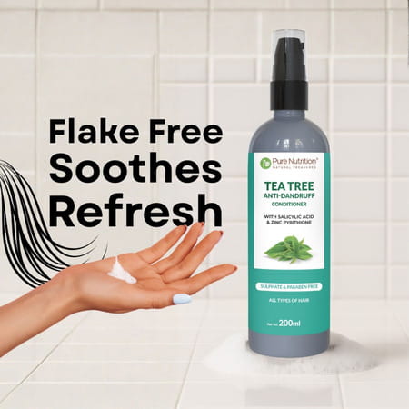 Pure Nutrition Tea Tree Anti-Dandruff Conditioner 200 Ml