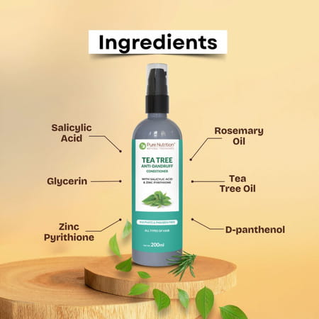 Pure Nutrition Tea Tree Anti-Dandruff Conditioner 200 Ml