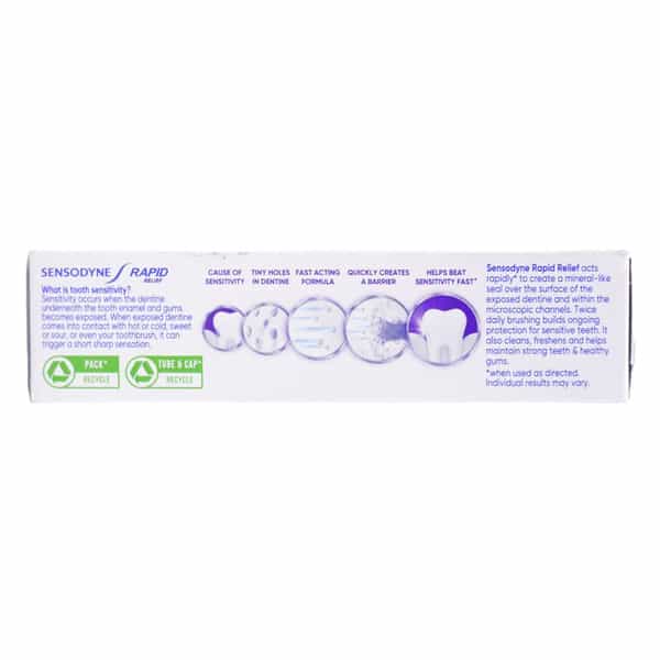 Sensodyne Rapid Relief Toothpaste 40 Gm