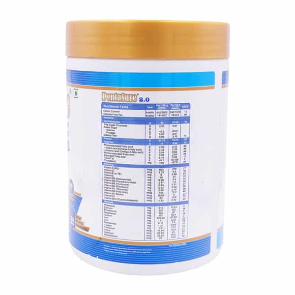 Pentasure 2.0 High Protein High Calorie | Chocolate Flavour |Weight Gainer | 400Gm