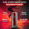 Muscleblaze Wrathx Energy Drink (Mixed Berry| Pack Of 6 (250ml) | Performance & Focus Booster