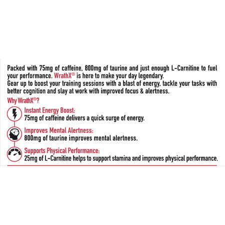 Muscleblaze Wrathx Energy Drink (Mixed Berry| Pack Of 6 (250ml) | Performance & Focus Booster