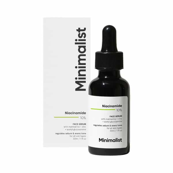 Minimalist Niacinamide 10% Serum For Blemishes Acne Marks Oil Balancing Acne & Dark Spot(30Ml)