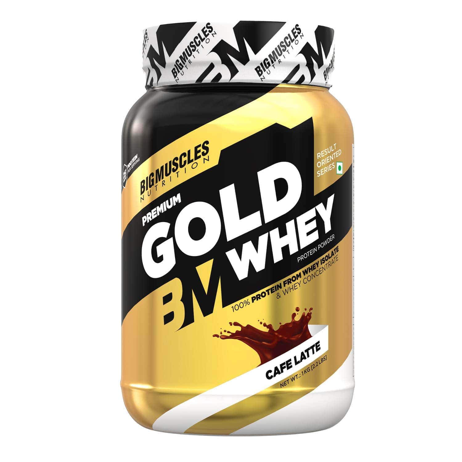 Big Muscle Premium Gold Whey 1 Kg (belgian Chocolate)