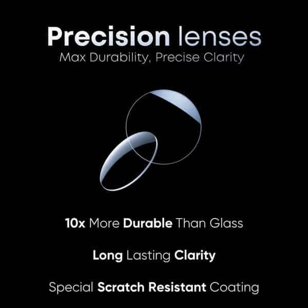 Klar Eye Full Rim Rectangle Reading Glasses Men And Women +0.75 To +3.50+1.75 Power Shiny Black