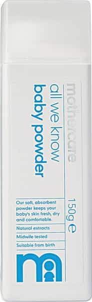 Mothercare All We Know Baby Powder - 150Gm