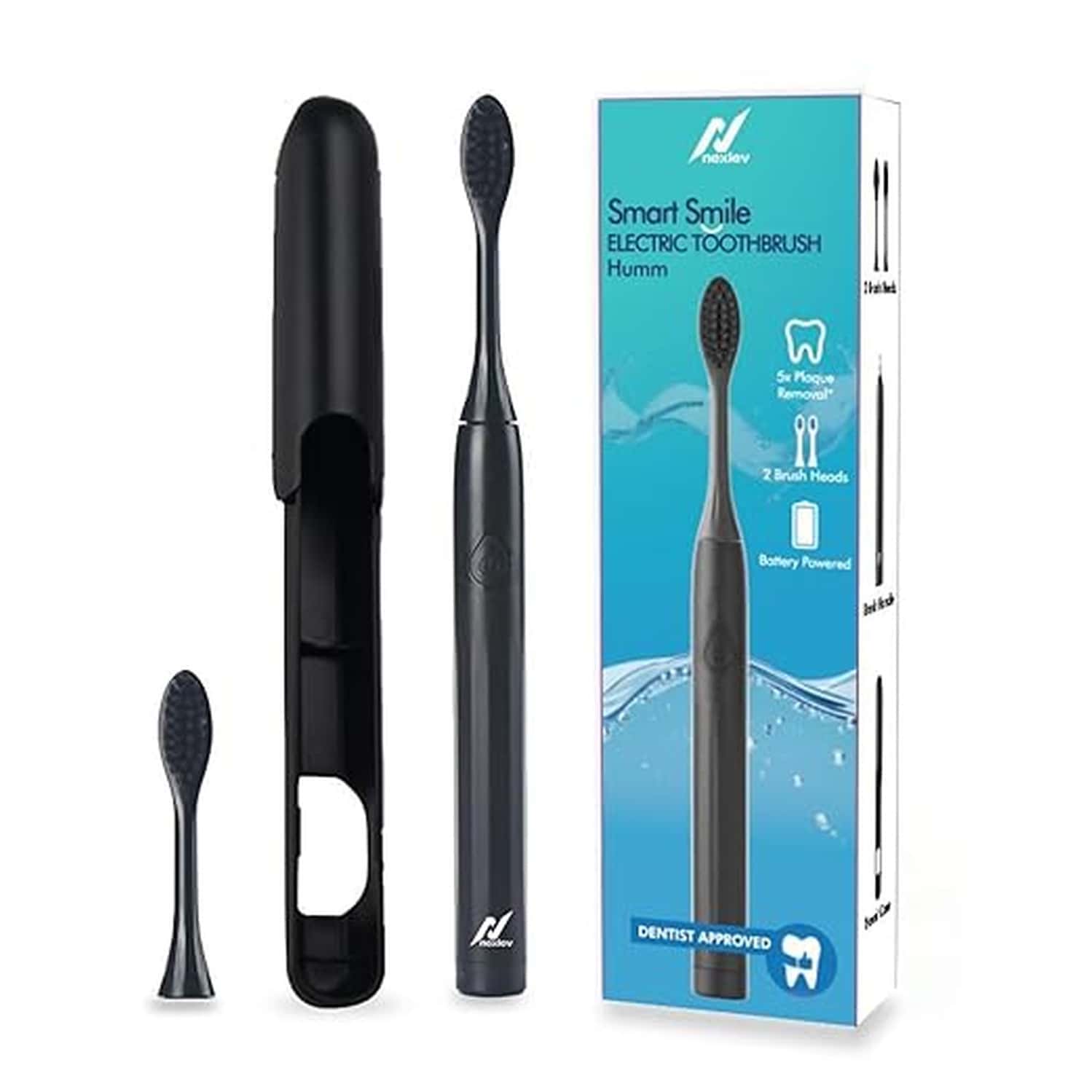 Nexlev Smart Electric Toothbrush For Adults - Black