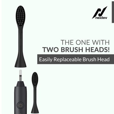 Nexlev Smart Electric Toothbrush For Adults - Black