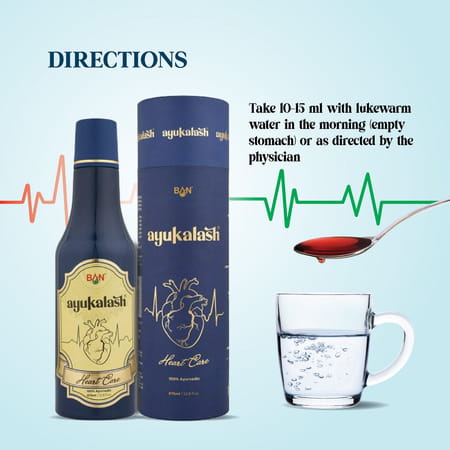 Ayukalash Heart Care Syrup 675 Ml | 100% Ayurvedic Cholesterol Care Juice For Daily Wellness