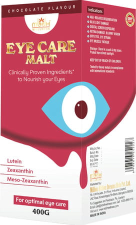 Mbdhwellness Eye Care Malt Vision Health For All Ages {Lutein Zeaxanthin Bilberry & More}