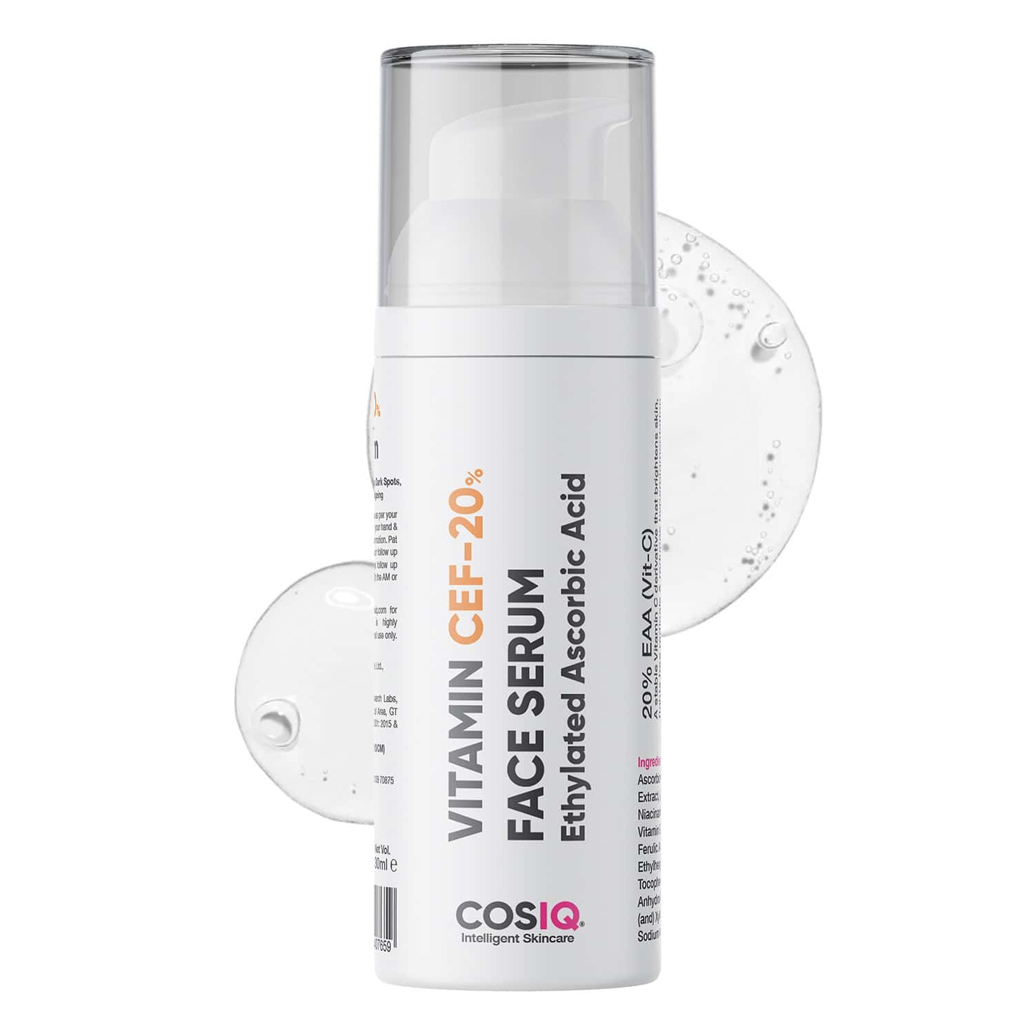 Cos-iq Vitamin Cef 20% Glow Boost Face Serum 30ml