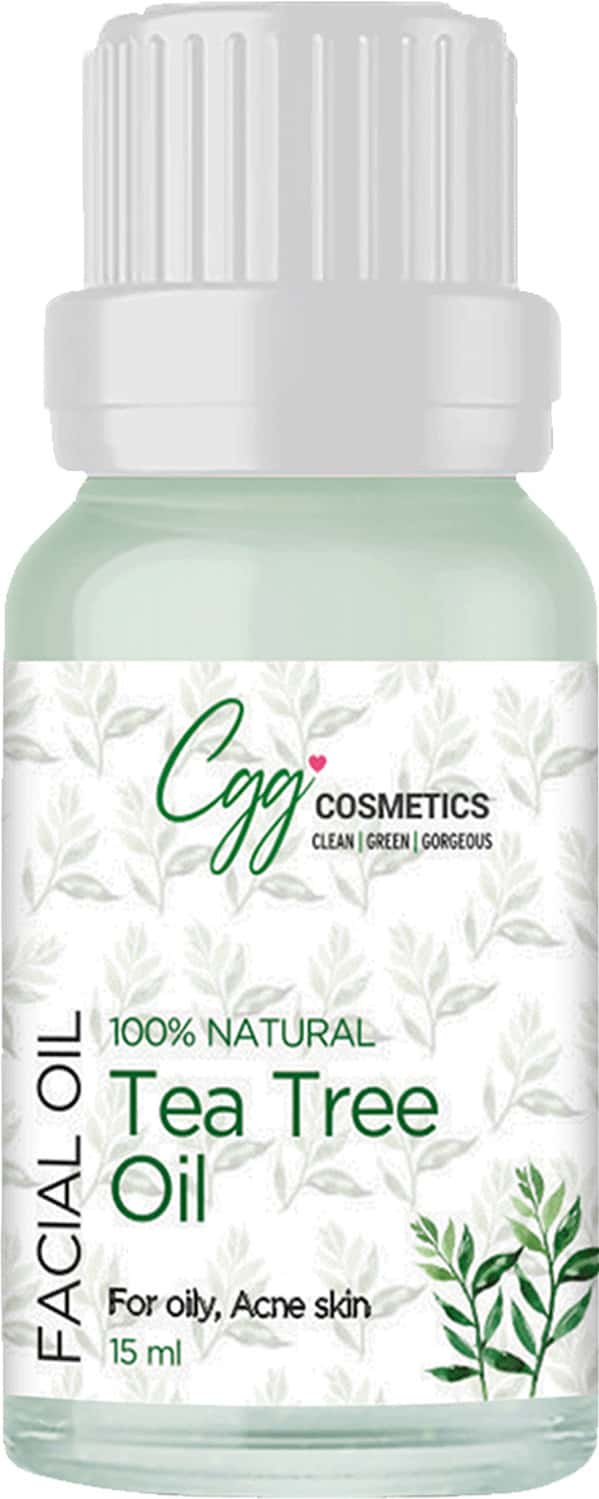 Cgg Cosmetics Tea Tree Facial Essential Oil With 100% Natural Tea Tree - 15ml
