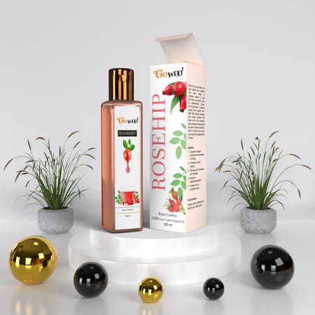 Pack Of 2 Bitter Orange Essential Oil & Rosehip Seed Oil - 100% Pure & Natural Oil