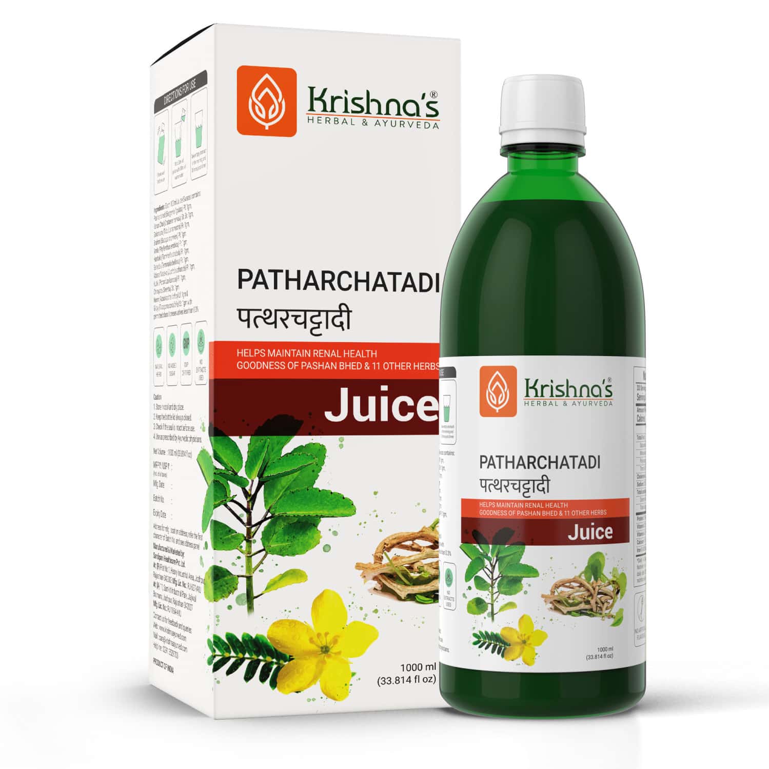 Krishna's Patharchatadi Juice - 1 Litre