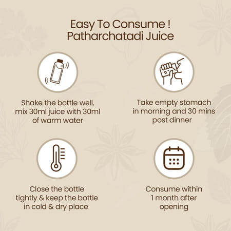 Krishna's Patharchatadi Juice - 1 Litre
