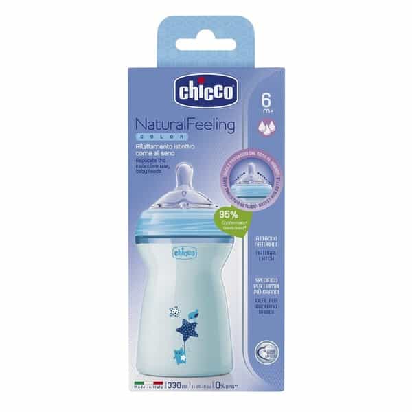 Chicco Feeding Bottle Stepup Natural Feeling 330 Ml