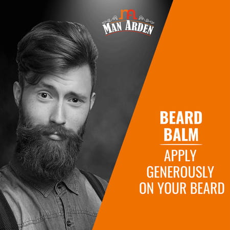 Man Arden Beard Balm Professional Styling For Gloss Finish Healthy Beard Growth 50gm