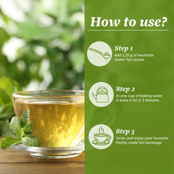 Neuherbs Green Tea For Weight Management & Boost Metabolism 50G