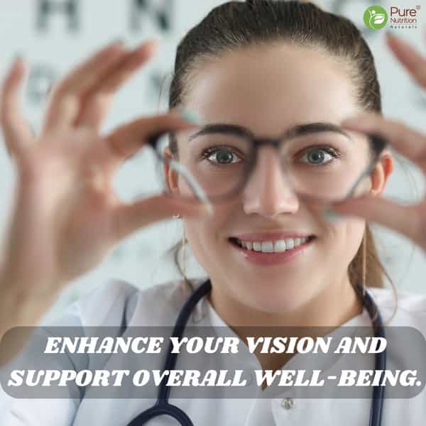 Pure Nutrition Plant-Based Vitamin A Supplement For Healthy Eye Sight - 60 Veg Capsules