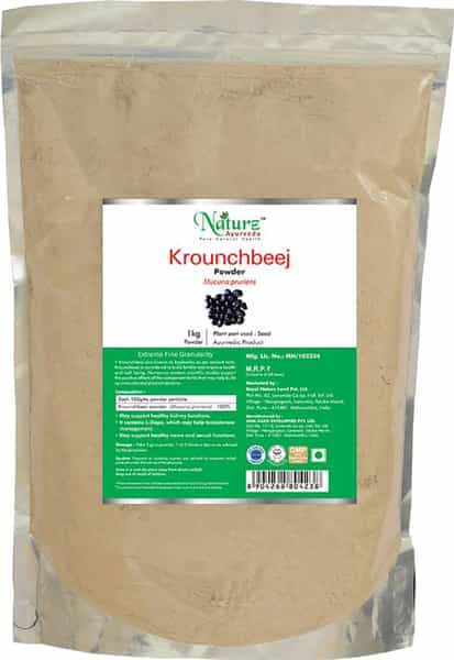 Naturz Ayurveda Krounchbeej Powder - 1 Kg Grey (Nza4238)