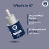 Dermistry 10% Snail Mucin 96 Peptide Anti-Ageing Moisturizer Face Serum Skin Firming Tightening 30Ml