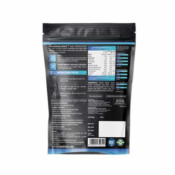 Pure Nutrition Whey Protein Kulfi 500 Gms Pouch