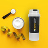 Muscleblaze Tornado Gym Shaker Bottle 500 Ml | Sipper Bottle | Bpa Free Protein Shaker | Grey