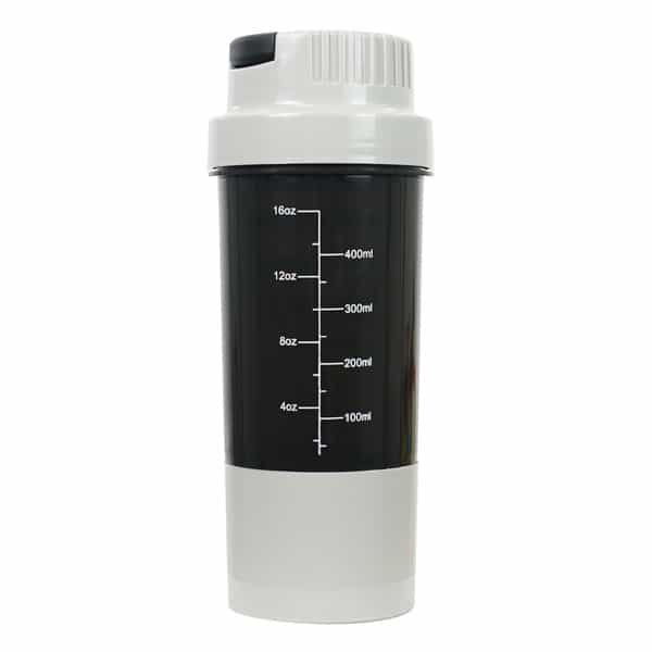 Muscleblaze Tornado Gym Shaker Bottle 500 Ml | Sipper Bottle | Bpa Free Protein Shaker | Grey