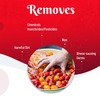 Neuherbs Neusafe Fruits And Vegetables Cleaner - 100% Naturally Washing Liquid Removes Germs- 500Ml