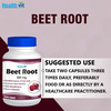 Healthvit Beet Root 500 Mg 60 Capsules For Immunity Booster