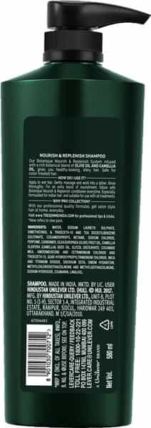 Tresemme Nourish&Replenish Shampoo -580 Ml