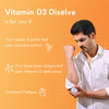 Hk Vitals Disolve Vitamin D | No Added Sugar | Raspberry | 30 Strips (30 No)