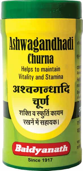 Baidyanath Asli Ayurved Ashwagandhadi Churna - 100 G (Pack Of 2)