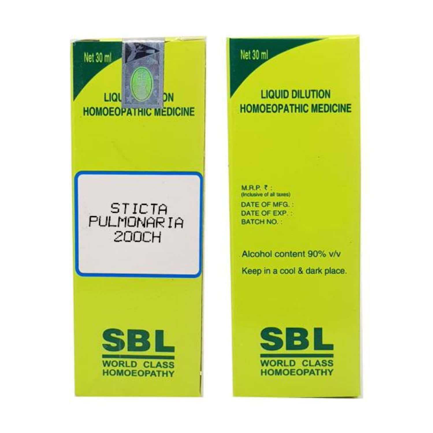 Sbl Sticta Pulmonaria Dilution 200 Ch 30 Ml Pack Of 2