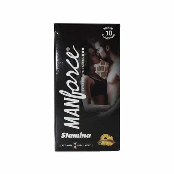 Manforce Extra Dotted Pineapple Condom Box Of 10