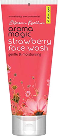 Aroma Magic Strawberry Face Wash Gentle & Moisturising For All Skin Types - 100ml