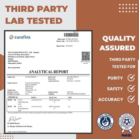 Carbamide Forte Salmon Fish Oil Omega 3 Capsule 1000 Mg - 150 Softgel Capsules