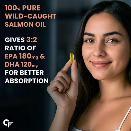 Carbamide Forte Salmon Fish Oil Omega 3 Capsule 1000 Mg - 150 Softgel Capsules