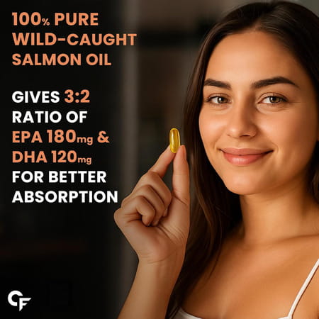 Carbamide Forte Salmon Fish Oil Omega 3 Capsule 1000 Mg - 150 Softgel Capsules
