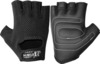 Musclexp Gear-Up Fitness Gym Gloves Heavy Duty Velcro Wrist Closure Non-Odor Material (Black)1 Pair
