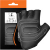 Musclexp Gear-Up Fitness Gym Gloves Heavy Duty Velcro Wrist Closure Non-Odor Material (Black)1 Pair