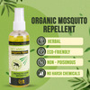 Ecomos Organic Mosquito Repellent Spray | 100% Herbal & Non-Toxic | Safe For Kids & Pets | 100Ml