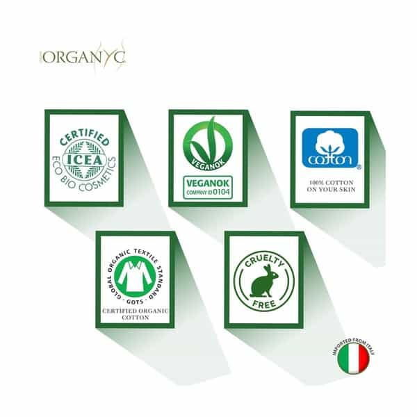 Organyc Moderate Flow Sanitary Pads 10