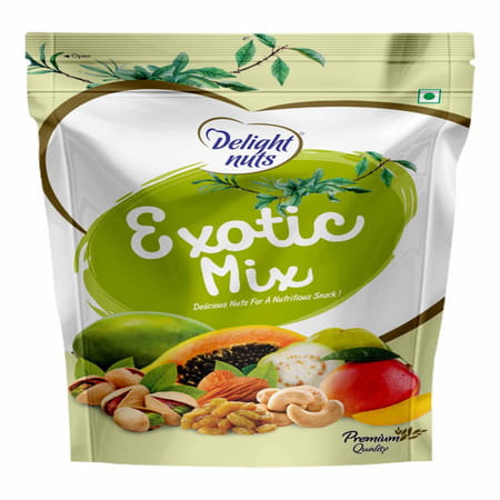 Delight Nuts Exotic Mix-Delicious Nuts For Nutritious Snack 200gm
