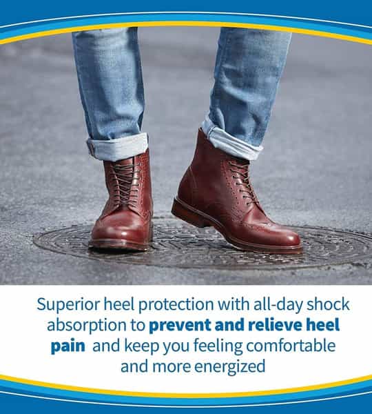 Dr. Scholl Massaging Gel Heel Cups Medium - 1 Pair