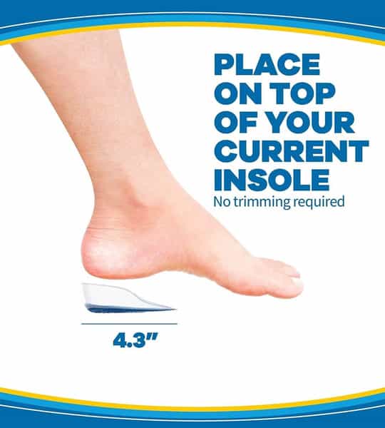 Dr. Scholl Massaging Gel Heel Cups Medium - 1 Pair