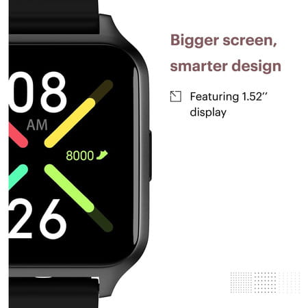 Noise Colorfit Brio Smartwatch (Black)