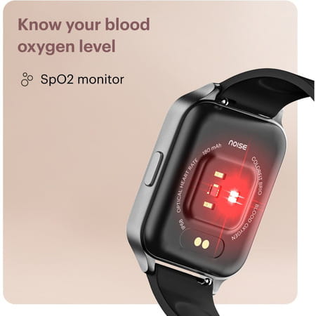 Noise Colorfit Brio Smartwatch (Black)